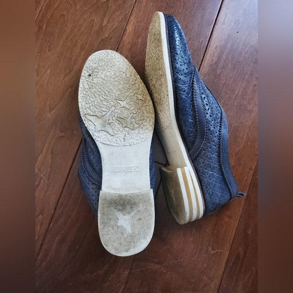 Pikolinos very soft loafers in Blue. - Picture 3 of 3